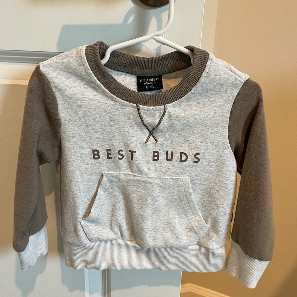 Little Bipsy Best Buds pullover sweatshirt